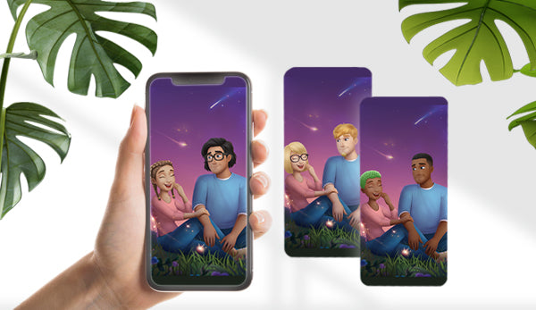Kostenloses personalisiertes Handy-Hintergrundbild – Mein Liebling