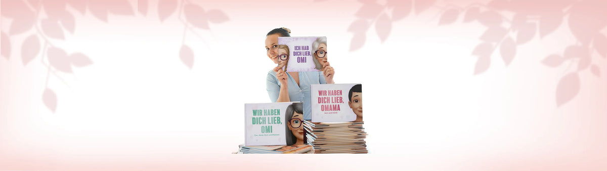 Personalisierte Bücher für Oma