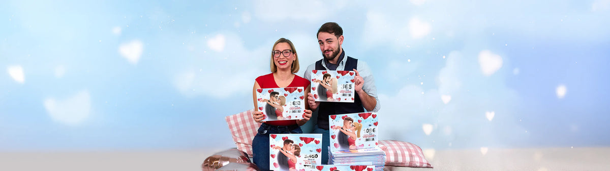 Bestes personalisiertes Premiumbuch für Paare