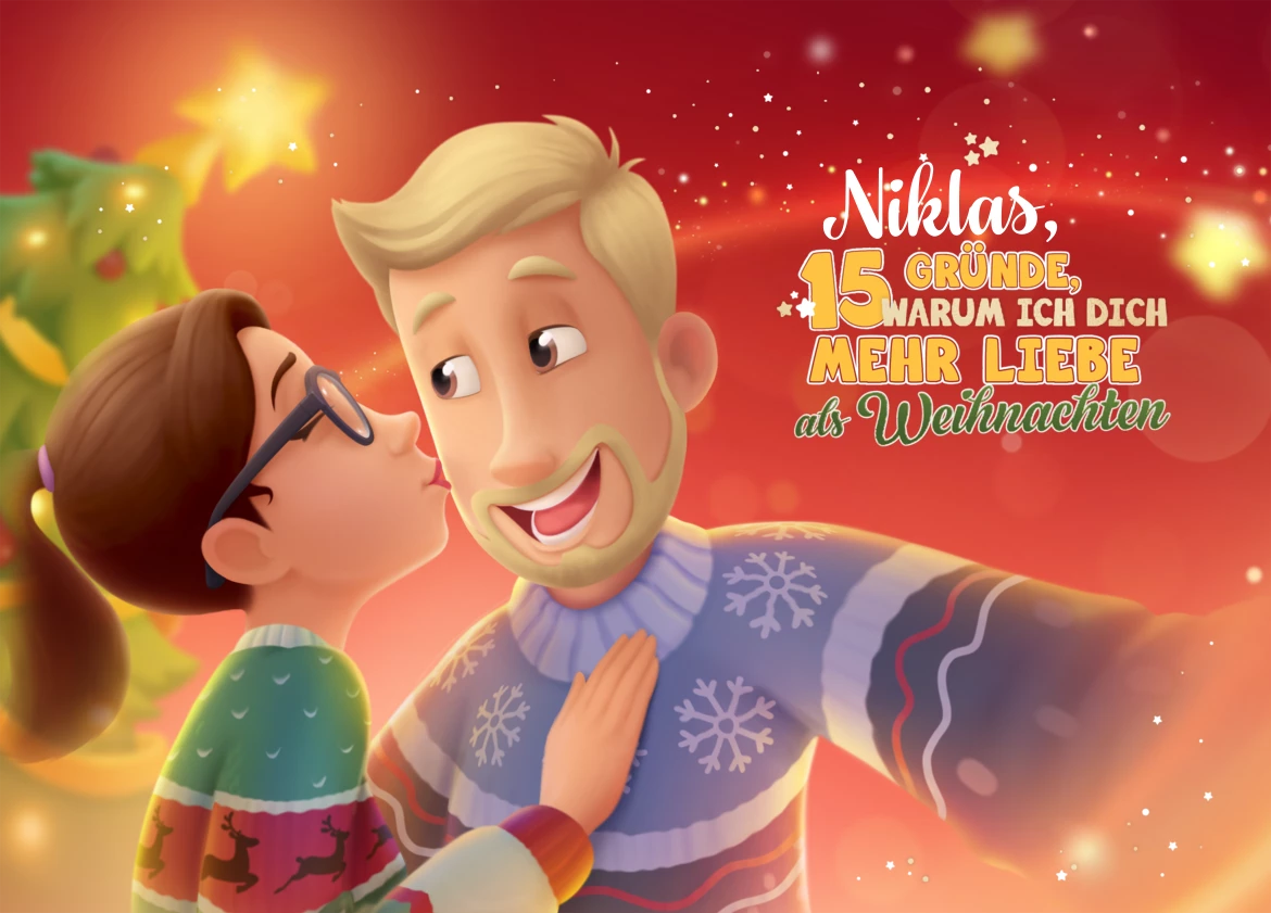 Niklas, 15 Gründe, warum ich dich mehr liebe als Weihnachten