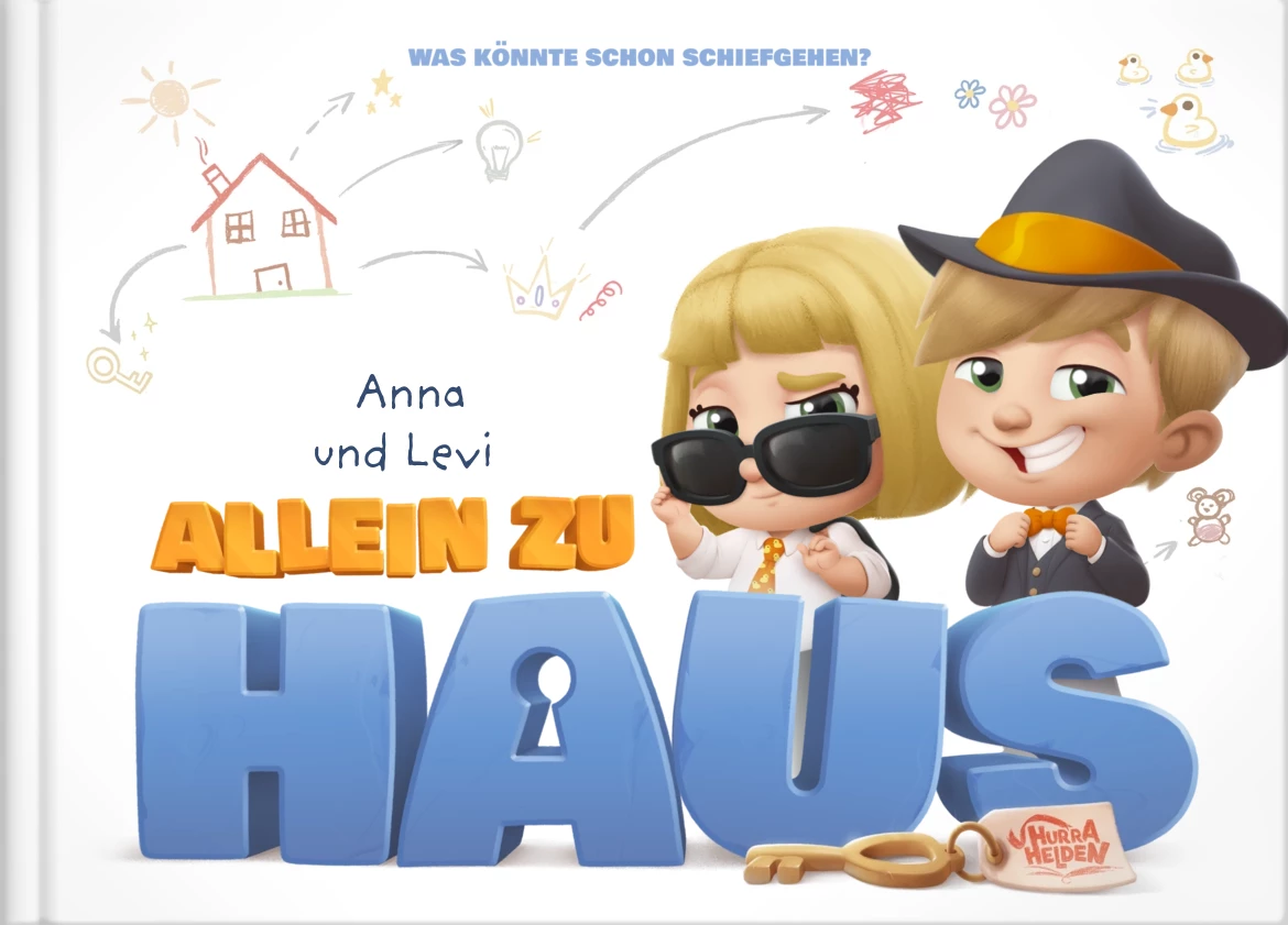 Anna und Levi allein zu Haus