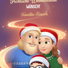 Fröhliche Weihnachten wünscht Familie Müller