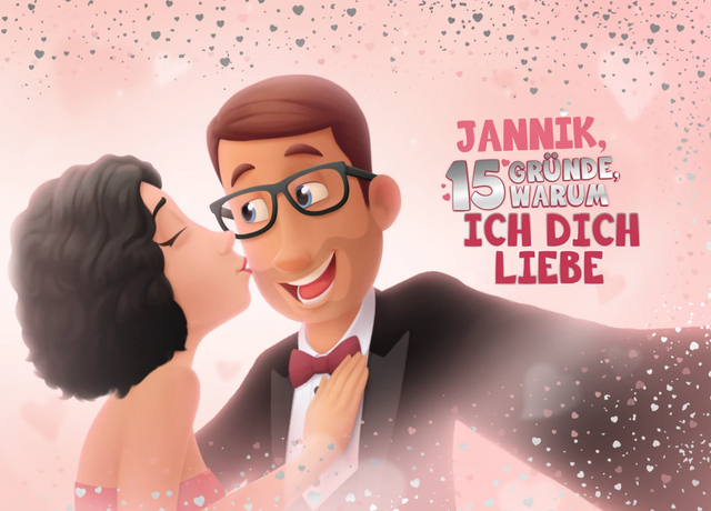 Jannik, 15 Gründe, warum ich dich liebe