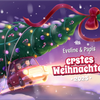 Baby und Papas erstes Weihnachten