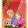 Weihnachtsfamilie (mit Mädchen)