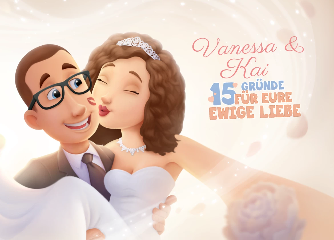 Vanessa & Kai, 15 Gründe für eure ewige Liebe