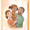 Oma, Opa und ihr kleines Mädchen