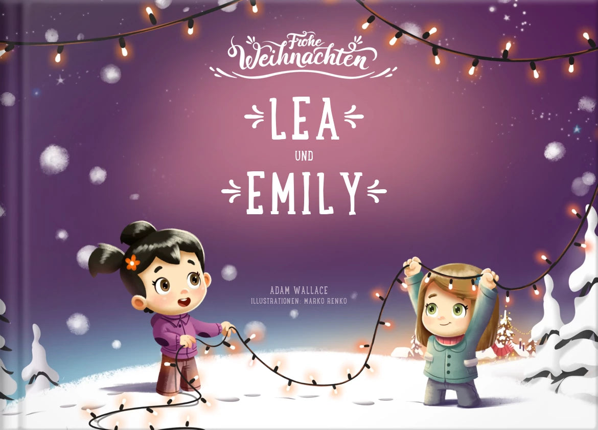 Frohe Weihnachten, Lea und Emily