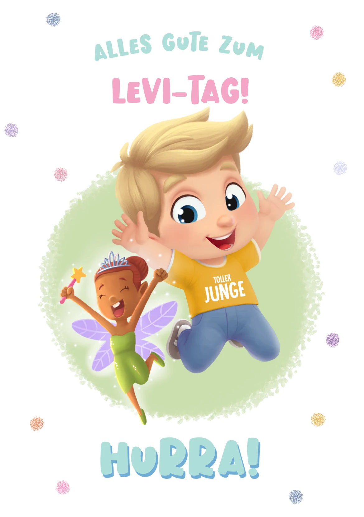 Alles Gute zum Antonia-Tag, Fee-Motiv