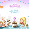 Herzlichen Glückwunsch zum 9. Geburtstag, Luisa