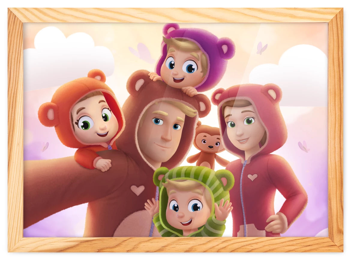 Die fünfköpfige Familie Kowalski