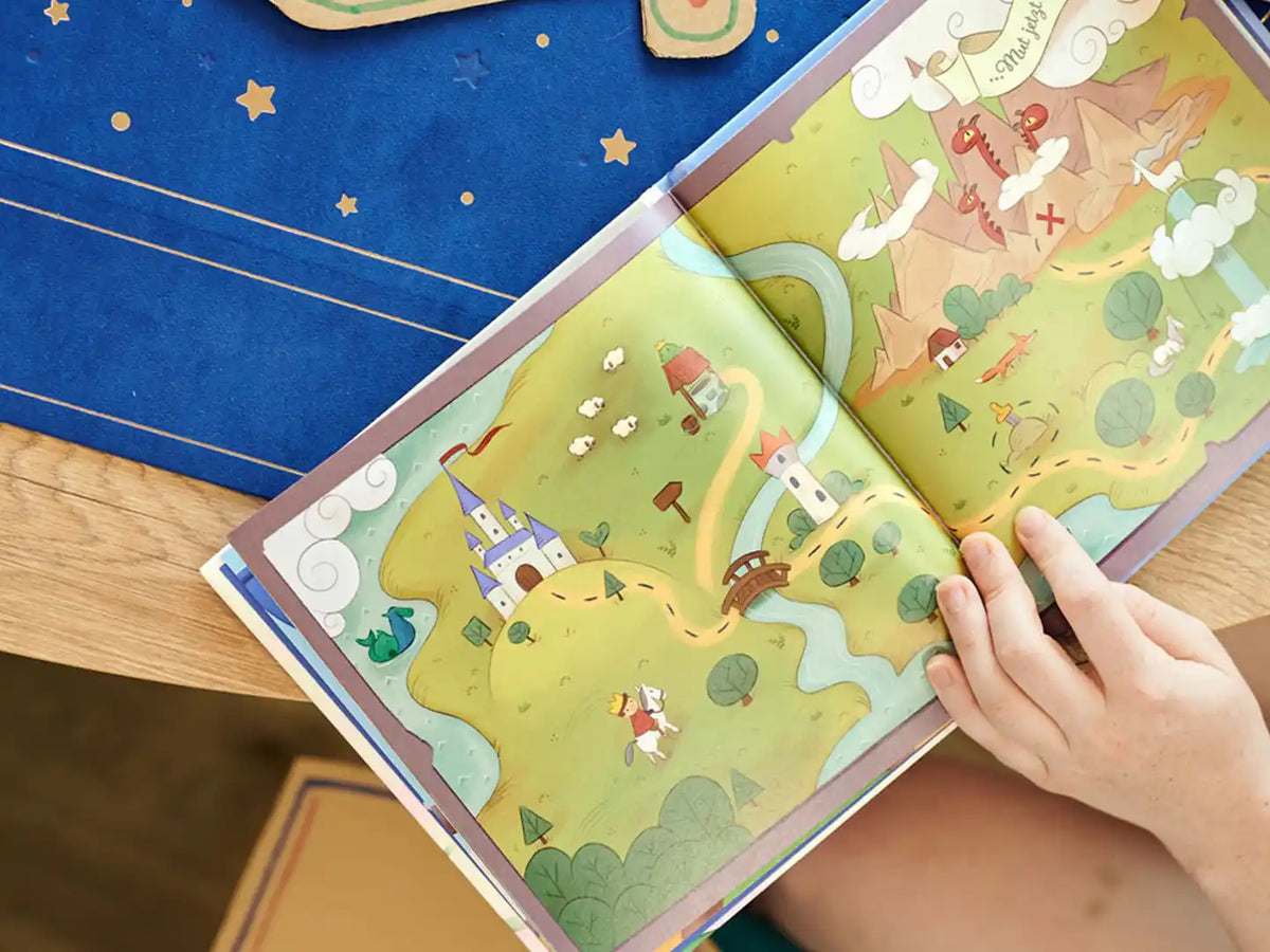 Neues personalisiertes Buch für tapfere Prinzen von Hurra Helden.		