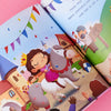 Niedliche Illustrationen aus dem personalisierten Buch für kleine Prinzessinnen.