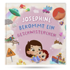 Das Cover des personalisierten Buches für große Schwestern.	