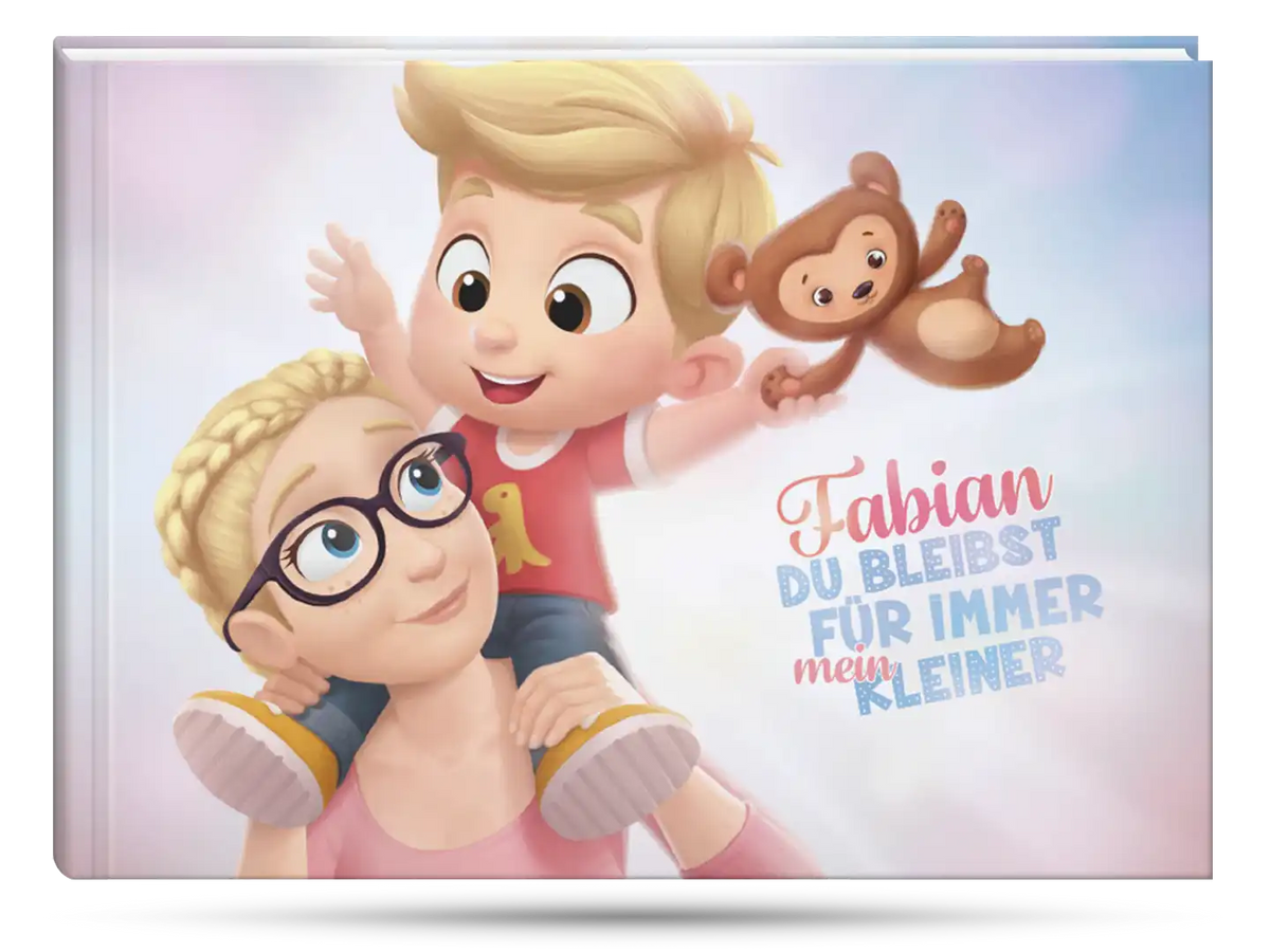Der Einband dieses personalisierten Andenkens für Mutter und Kind ist einer der besten Geschenkvorschläge zum Muttertag, die Sie bekommen können.