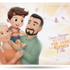 Das Cover des Buches für Oma und Opa mit einem Enkelkind.