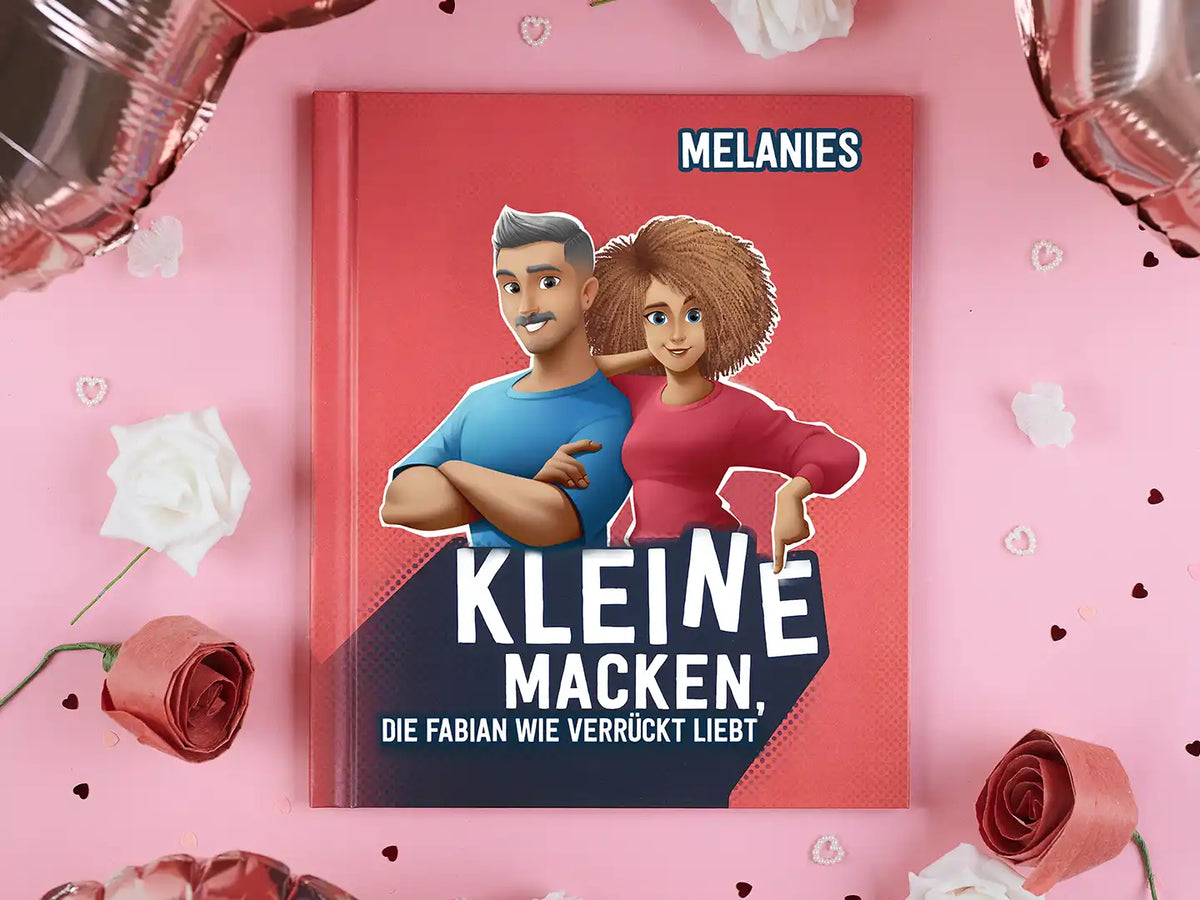 Ein einzigartiges Geschenk für deine einzigartige Freundin oder Frau – ein personalisiertes Liebesbuch über kleine Macken.