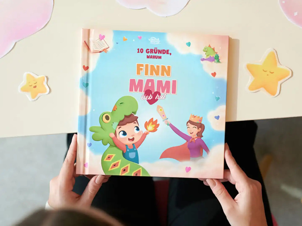 Ein maßgeschneidertes Bilderbuch für Mutter und Sohn ist ein süßes Geschenk für jede Mutter und jedes Kind.
