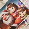 Zwei personalisierte Kinder im Buch zu Weihnachten in einer süßen Geschichte mit dem Weihnachtsmann von den Hurra Helden. 