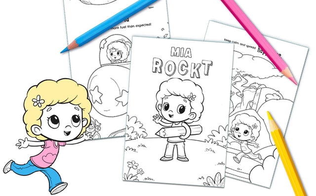 Kostenloses personalisiertes Malbuch für Kinder