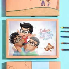 Ausmalbox Papa & Papa
