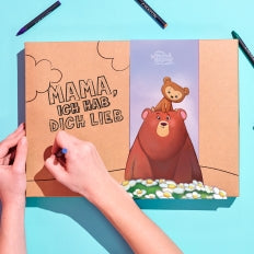 Ausmalbox für Mama