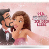 Niedliches Weihnachts-, Geburtstags- oder Valentinstagsgeschenk für Freundin oder Ehefrau - ein individuelles Liebesbuch