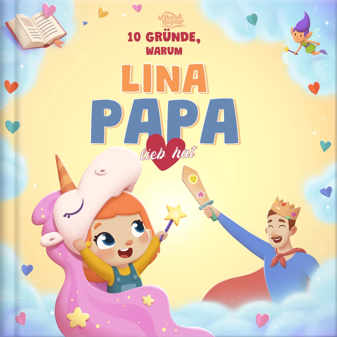 10 Gründe, warum Lina Papa lieb hat