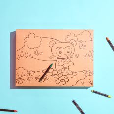 Ausmalbox für Mama
