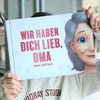 Das Cover eines neuen personalisierten „Hooray Heroes“-Buchs für Oma von ihren beiden Enkeln.