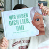 Das Cover eines personalisierten Buches für Oma und ihre vier Enkelkinder.