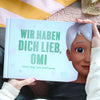 Ein neues personalisiertes Buch für Oma von ihren vier Kindern.