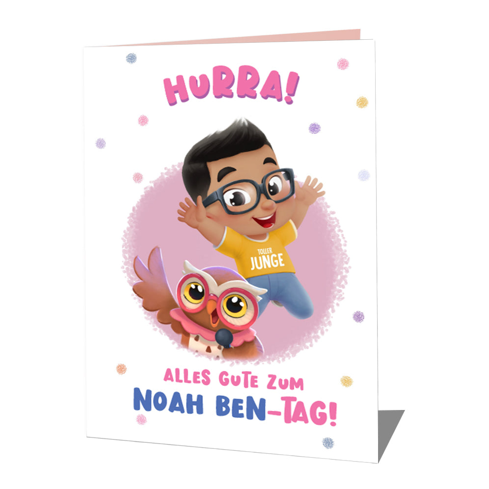 Alles Gute zum Klara-Tag, Eulen-Motiv